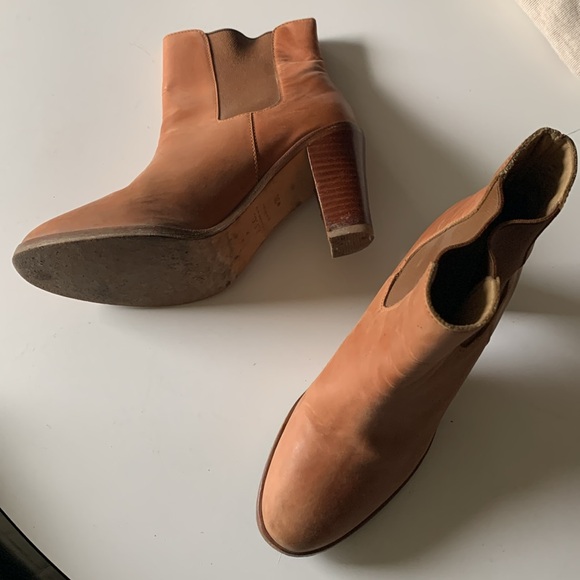 A.P.C. Leather Ankle Boots - Picture 3 of 9